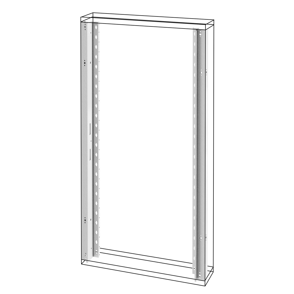 Quadro componibile QDX 630L montaggio parete verticale 630A IP43 B600x850 H1000