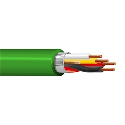 CAVO ITC 2X2X0,80 VERDE LSZH - KNX CERT.