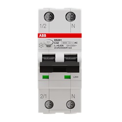 DS201 INT.DIFF.MAGN.6KA 1P+N AC C32