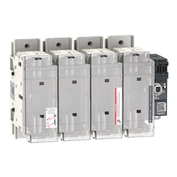 Interruttore-sezionatore fusibili 4 poli 400A 690VAC FuPact GSD400 per impianti industriali e infrastrutture