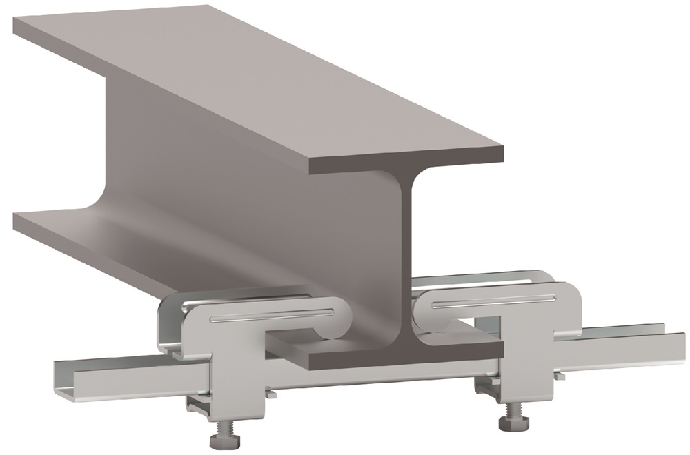 Profilo zincato elettrico 500mm per ganascia robusto e resistente uso installazioni elettriche