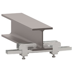 Profilo zincato elettrico 500mm per ganascia robusto e resistente uso installazioni elettriche