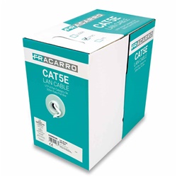 Cavo rete LAN UTP CAT5E PVC interno 305m 4 coppie 100Ω