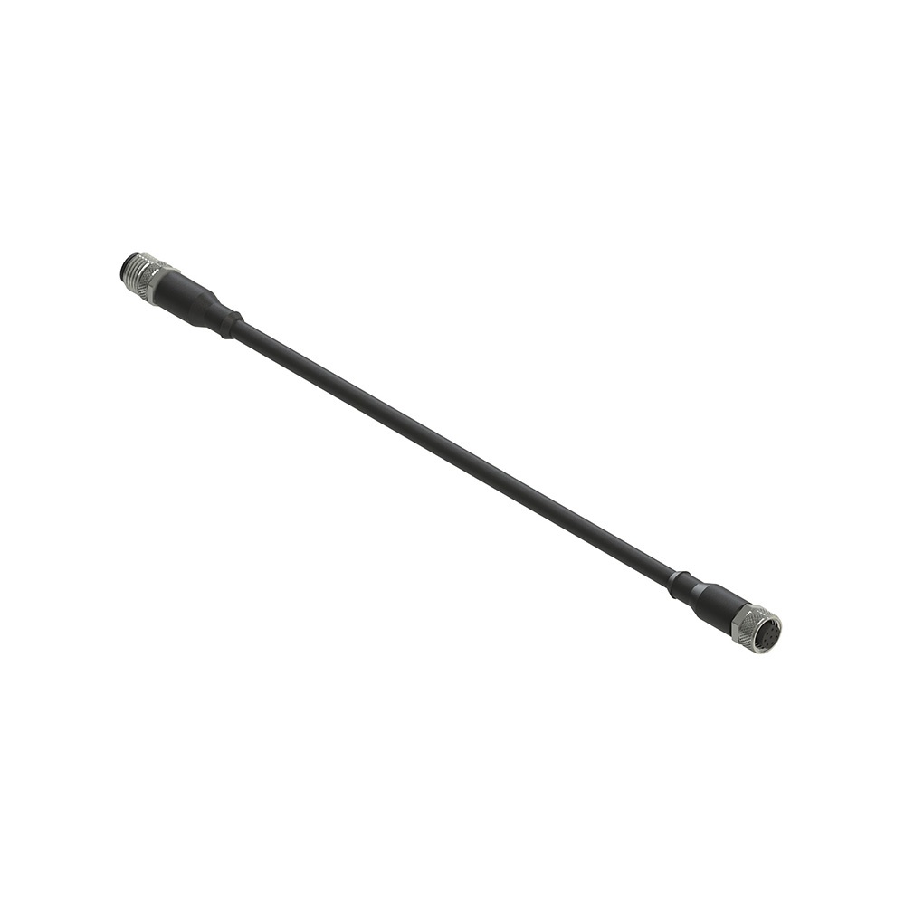 CONNETTORE MASCHIO FEMMINA M12  8 P