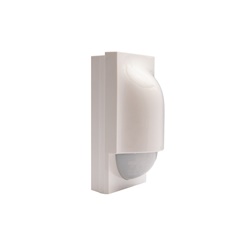 Sensore movimento wireless L.NOW infrarossi 140° portata 2-8m interno esterno IP44 automazione luci