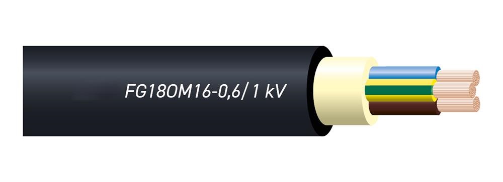 FG18OM16 0,6/1KV 3G1,5 B2CA BOB