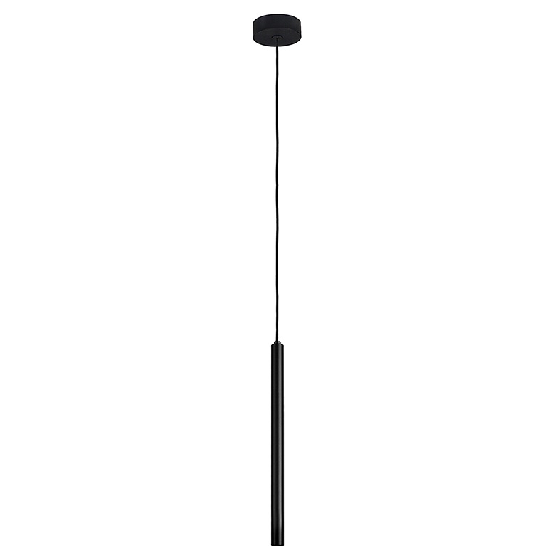 Lampada sospensione LED 3W 3000K fascio concentrato 40° alluminio bianco nero ottone per casa e ristorazione