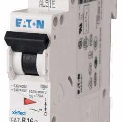 Interruttore protezione linea FAZ 1 polo 6A curva K 15KA uso industriale