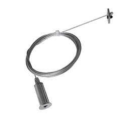 Kit sospensione in acciaio per fissaggio Wasabi Ebi supporto apparecchi elettrici