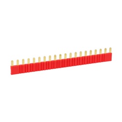 Barra alimentazione 20 poli colore rosso per sistema Slim HR1