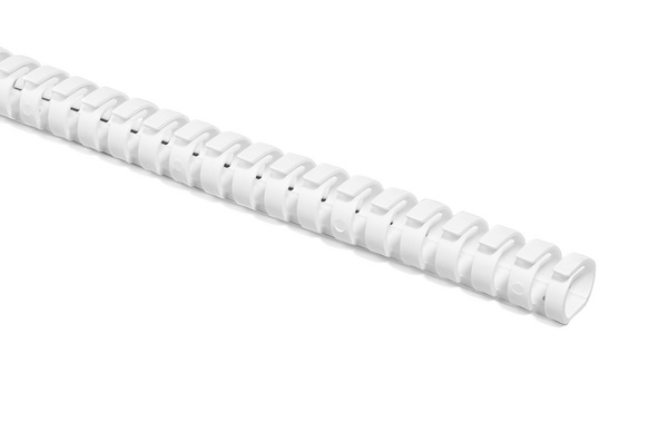 Canalina flessibile a vite Heladuct Flex20 per quadri elettrici e industria del mobile