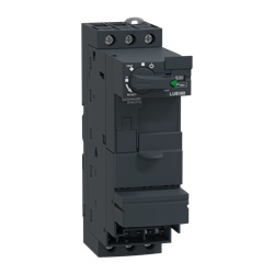 Non reversing power base, TeSys Ultra, 3P, 1NO + 1NC, 38A, 690V, Advanced power base