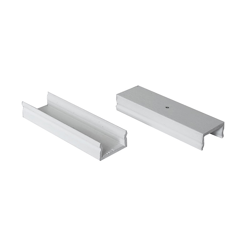 Kit fissaggio plafone supporto bianco 2 pezzi per installazioni elettriche robuste e sicure