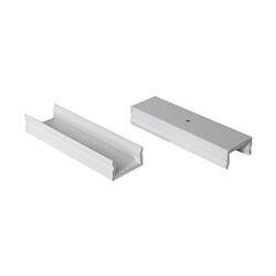 Kit fissaggio plafone supporto bianco 2 pezzi per installazioni elettriche robuste e sicure