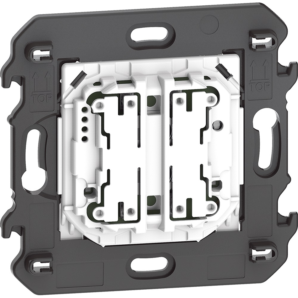 Comando doppio luci wireless 2 moduli installazione superficiale