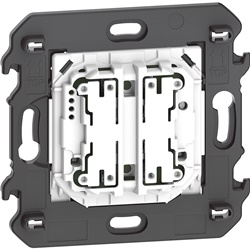 Comando doppio luci wireless 2 pulsanti controllo remoto installazione superficiale batteria lunga durata ambienti interni