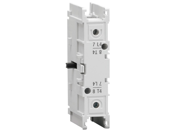 Quarto polo aggiuntivo AC21A 100A per interruttore sezionatore chiusura simultanea