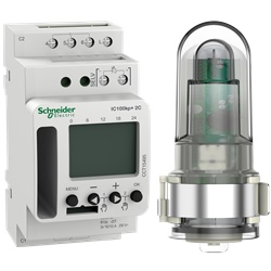 Interruttore crepuscolare digitale SMART IC100kp+ 2 canali 1-99000 lux per esterni