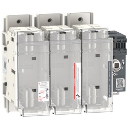 Interruttore-sezionatore con fusibili 3 poli 250A 690VAC per impianti industriali e infrastrutture
