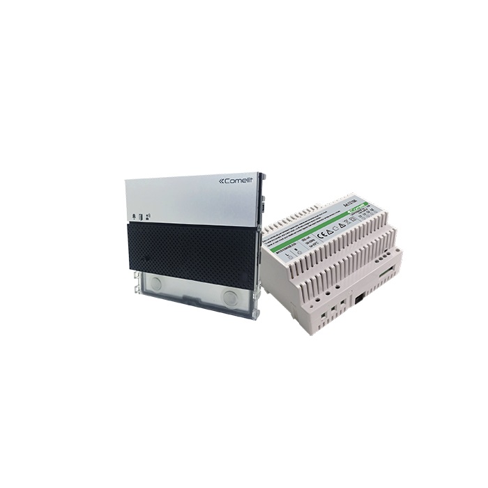 Serie Ultra - Kit audio base impianto audio, sistema Simplebus 2, modulo UT2010 + alimentatore 1210A