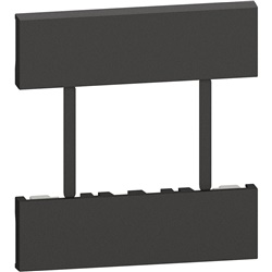 Cover protezione presa US-EU/US 3 moduli 3M nero per applicazioni elettriche sicure