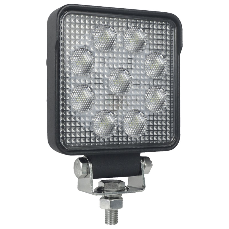 LED WORK LAMP 15W 9LED V10/30DC BK