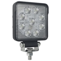 LED WORK LAMP 15W 9LED V10/30DC BK
