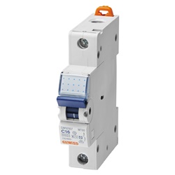Interruttore magnetotermico 1 polo D13 10kA 1 modulo protezione circuiti civili e industriali