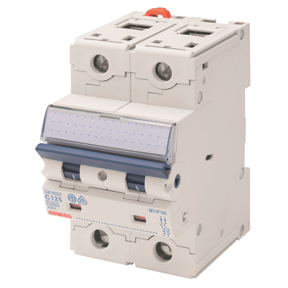 Interruttore magnetotermico 2 poli D80 16kA alta prestazione uso civile e industriale