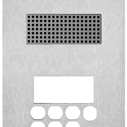 PLACCA STEELY 2F+ A/V TASTIERA ACCI