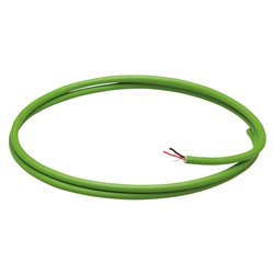 CAVO BUS KNX - GUAINA LSZH - 2 CONDUTTORI 1x2x0,8 - DIAMETRO 5,2mm - CLASSE CPR CCA-S1A,D0,A1 - VERDE