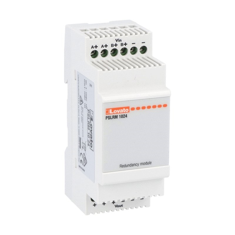Modulo ridondanza 10A 12-24VDC esecuzione modulare per automazione