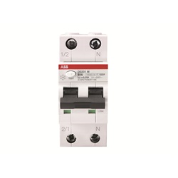 Interruttore differenziale magnetotermico DS201 M 1P+N 16A 30mA Tipo F protezione inverter