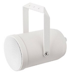 Proiettore sonoro ABS 10W compatto resistente per installazioni elettriche industriali e civili