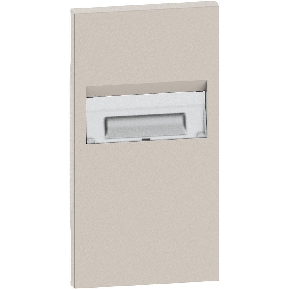 Cover lampada direzionale 2 moduli per impianti elettrici