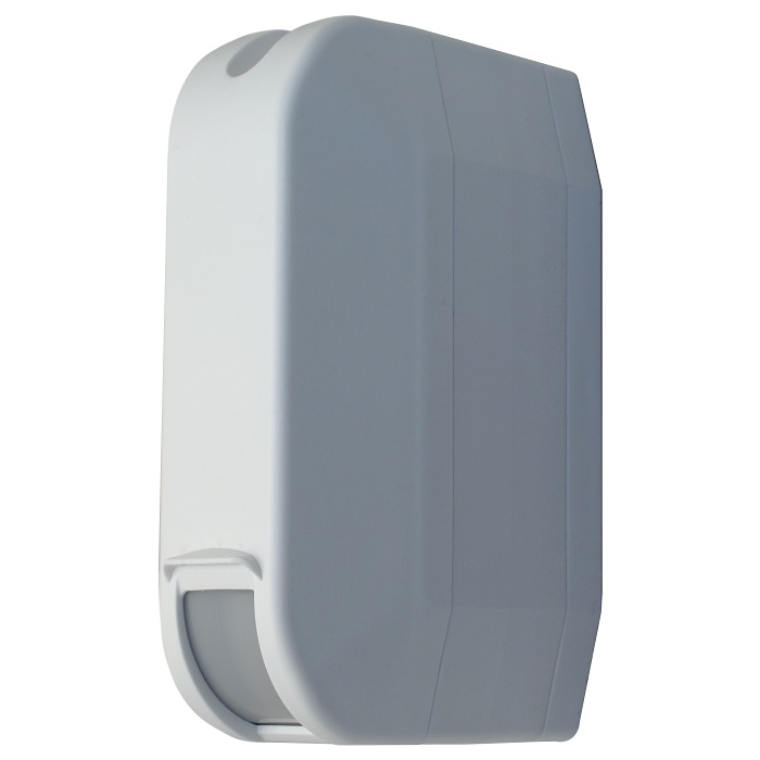Sensore wireless doppia tecnologia effetto tenda antimascheramento, portata 12m, apertura 7.5°, inclinometro, app Android COMELIT SENSOR