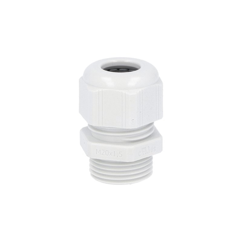 Pressacavo M20 in nylon resistente per cablaggi elettrici industriali