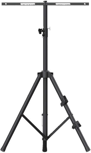 Treppiede per fari da cantiere compatto stabile doppio faretto gestione cavo avvolgibile uso professionale edilizia e installazioni elettriche