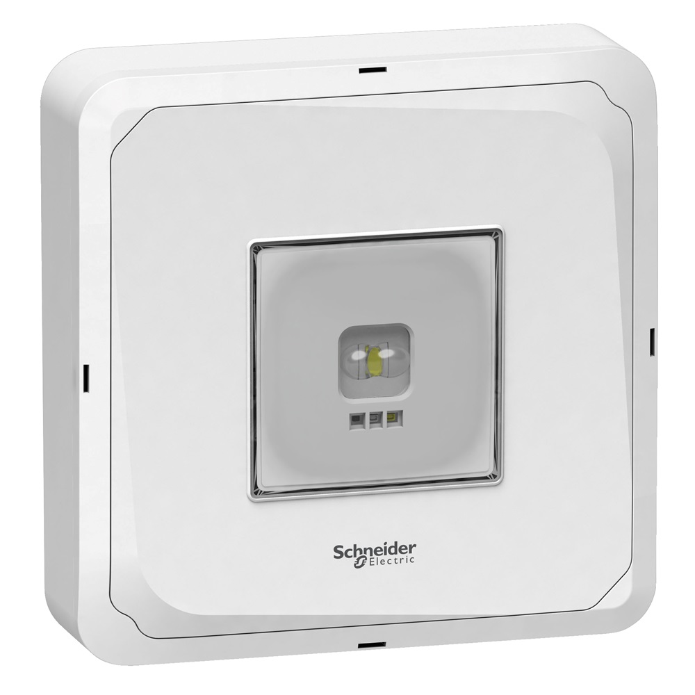 Exiway Smartbeam Soffitto, IP65, Autoalimentato Autodiagnosi Activa, SE-SA, 220lm SE, 220lm SA, 3h, Antipanico, illuminazione di sicurezza