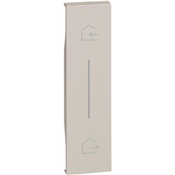 Cover illuminabile sabbia comando wireless incasso sistema elettrico domestico alta qualità sicurezza design sobrio