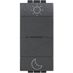 Comando scenari wireless 2 pulsanti Notte/Giorno batteria lunga durata incasso casa ufficio
