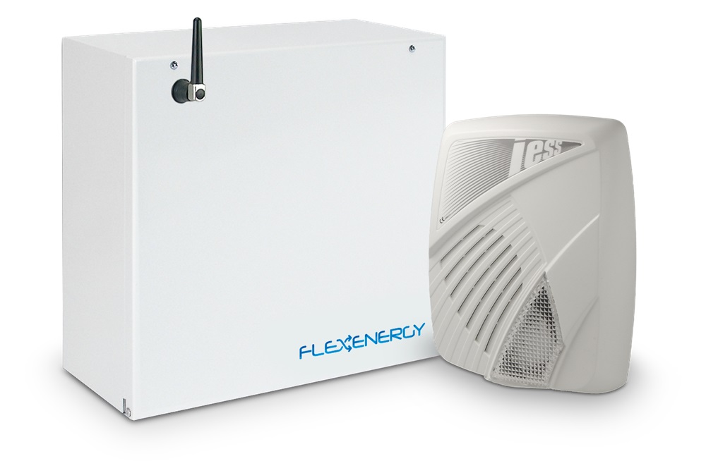Kit antintrusione cablato F44 40 ingressi 4G sirena esterno grado 3 residenziale commerciale industriale