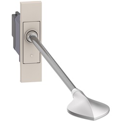 Lampada da lettura LED dimmerabile 3W con deviatore 230V per montaggio a parete o incasso, illuminazione direzionale per ambienti interni residenziali e lavorativi