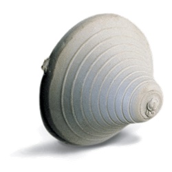 Passacavi conico diam. 76 mm per cavi e tubi 10-70 mm, materiale termoplastico flessibile IP55, spessore 2,5 mm