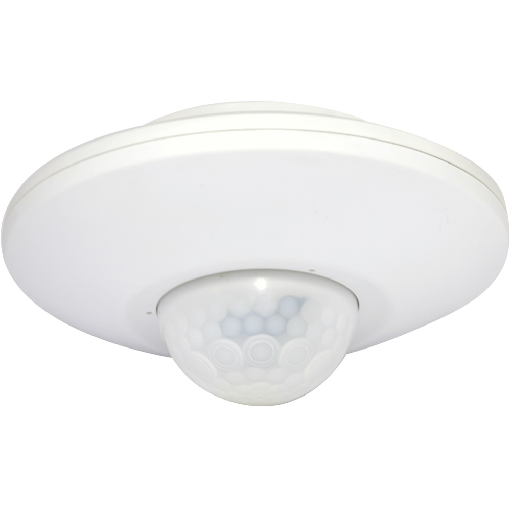 Sensore movimento 360° alta copertura infrarossi installazione soffitto regolabile