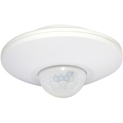 Sensore movimento 360° alta copertura infrarossi installazione soffitto regolabile