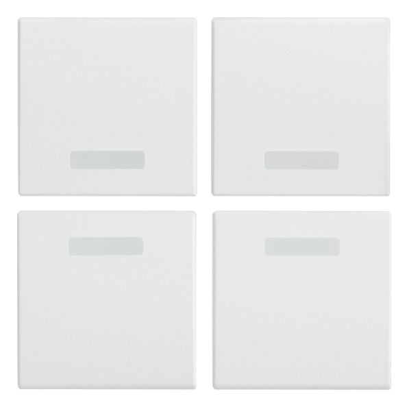 QUATTRO MEZZI TASTI 1M NEUTRI BIANC