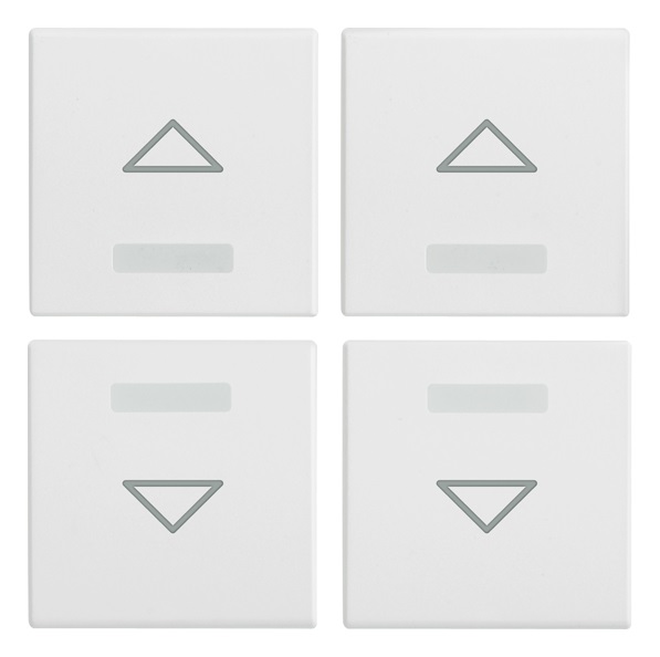 QUATTRO MEZZI TASTI 1M FRECCIA BIAN