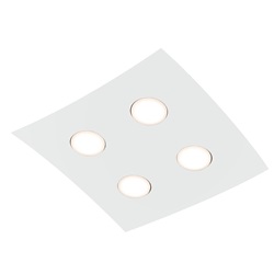 LAMPADA SOFFITTO 4XGX53 BIANCO
