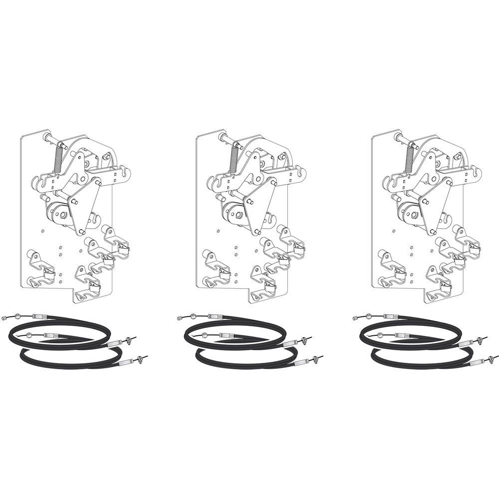 Kit interblocco cavi 2S+1C MTZ2-3 sicurezza impianti elettrici industriali